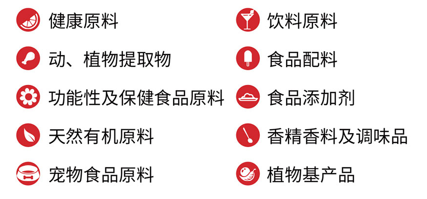 健康天然原料、食品配料中国展服务范围
