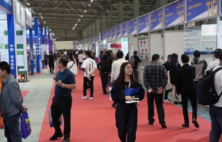 台州电机展图一