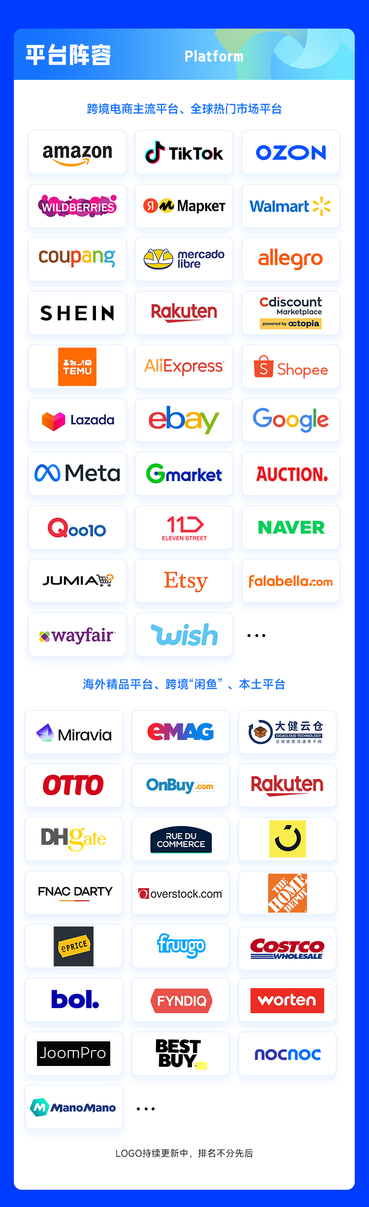 深圳雨果跨境大会平台阵容